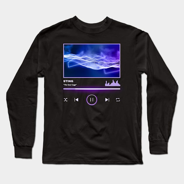 sting playlist Long Sleeve T-Shirt by daley doodles